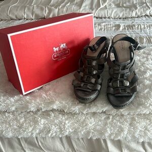 Coach Wedge Sandals